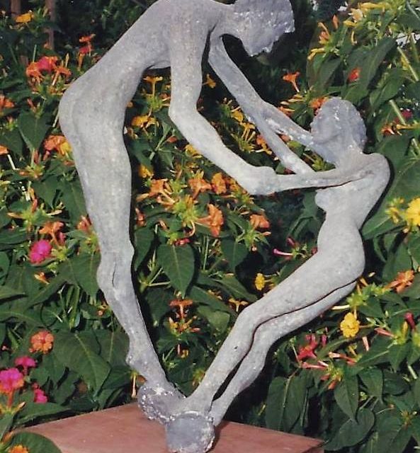 Escultura Equilibrio Cristina Sánchez